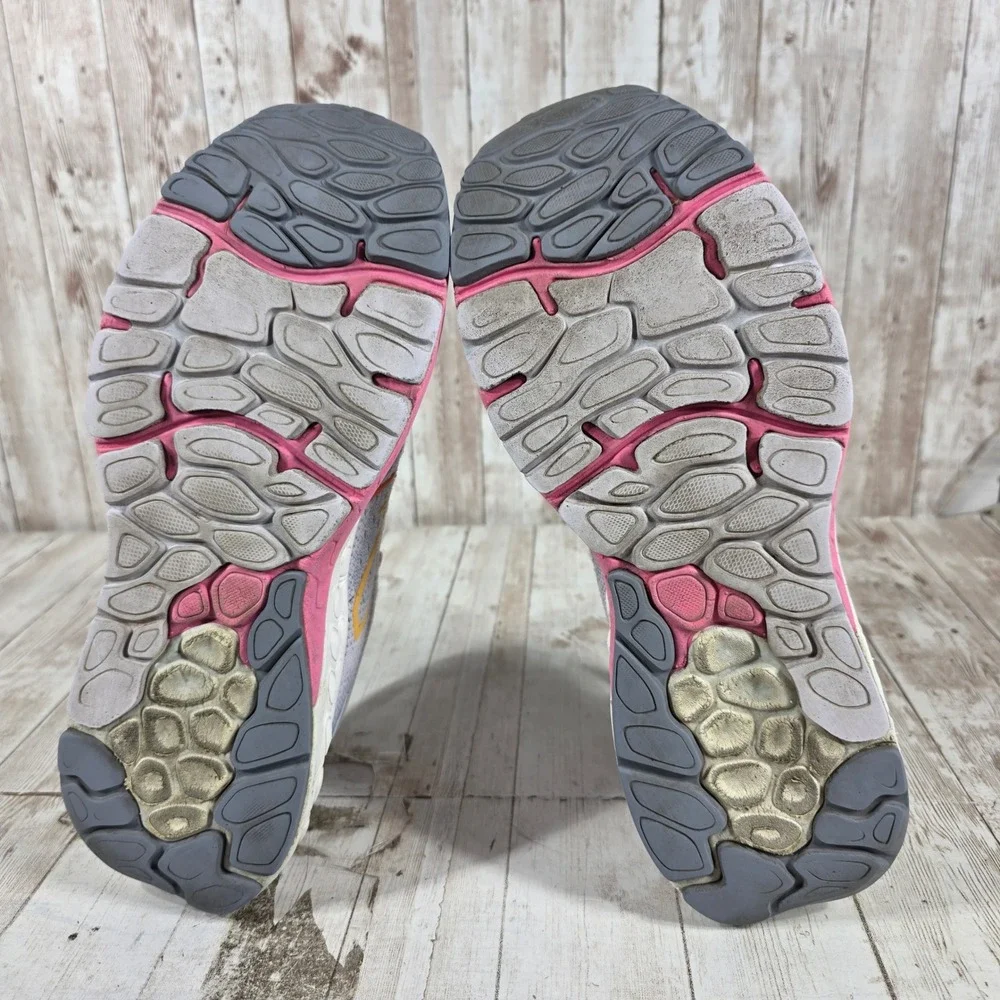 New Balance Fresh Foam 880v12 Womens Running Grey Pink Orange W880G12 Size 9